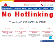 Tablet Screenshot of hoctiengtaybannha.com